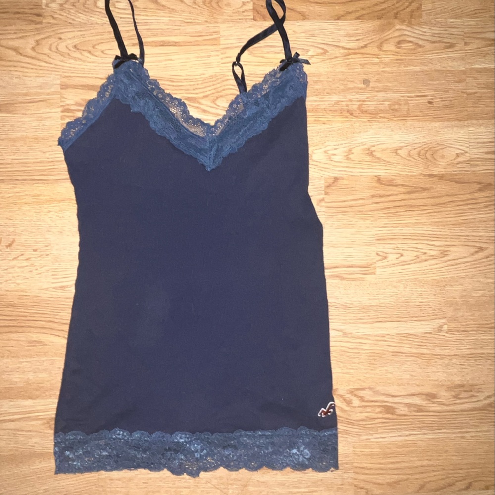 Y2K Hollister Lace Cami Tank Top